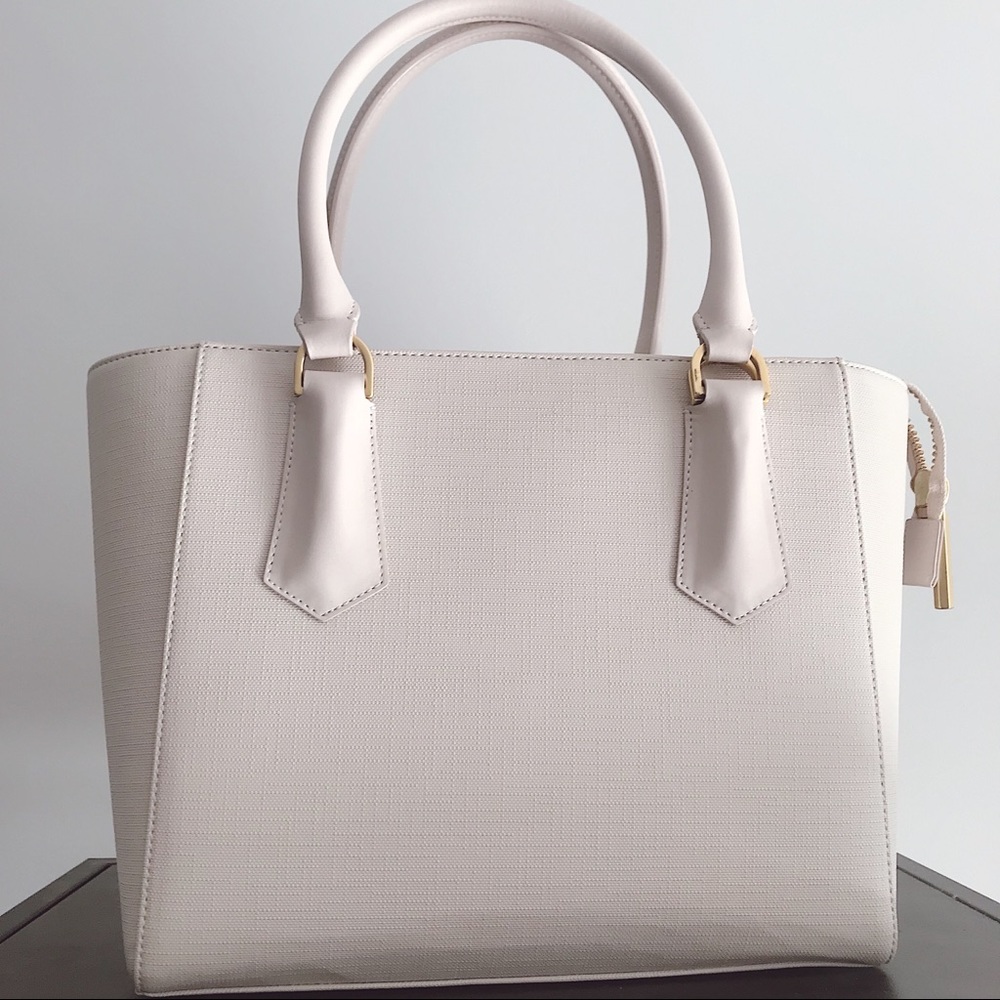 Dagne Dover Midi tote in light pink